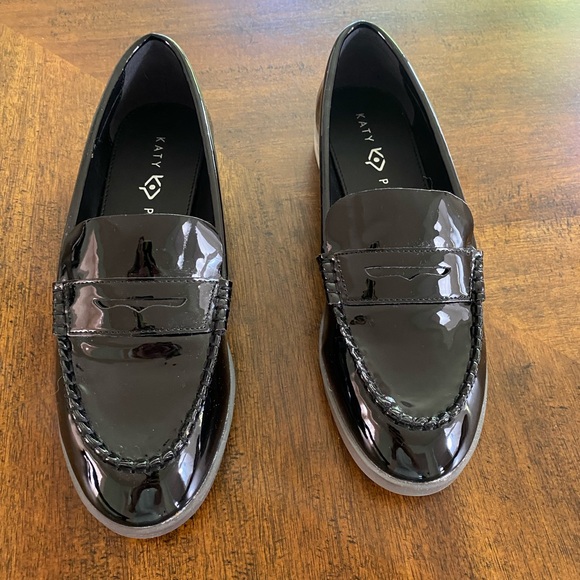 Katy Perry The GELI Loafer Penny, Black Patent clear 7.5 - Picture 7 of 10